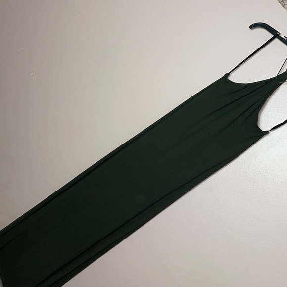 Enza Costa Faux Halter Ribbed Maxi Dress - Picture 4 of 7